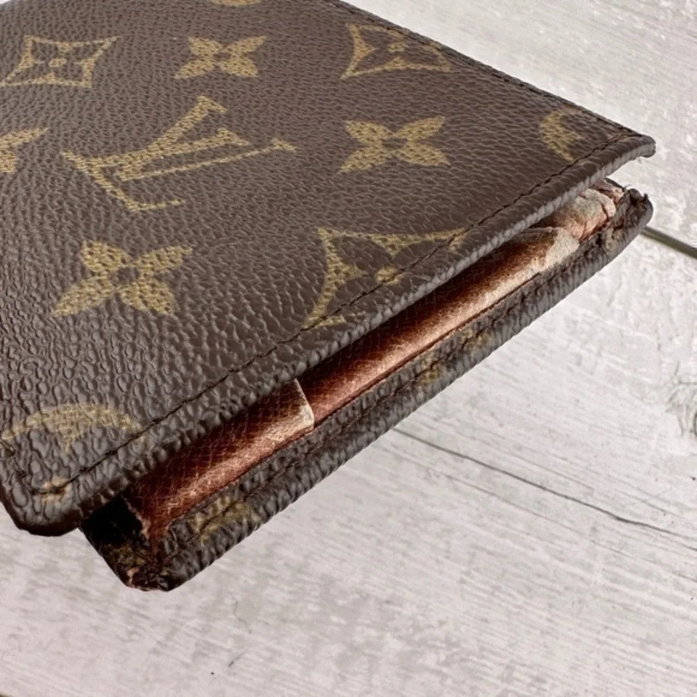 AUTHENTIC Louis Vuitton Monogram Multiple Wallet. Monogram brown.